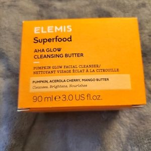 BNIB Elemis Superfood AHA Glow Cleansing Butter